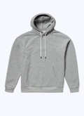 Grey cotton jersey hoodie - J2BENJ-BJ18-29