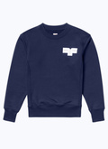 Organic cotton sweatshirt with logo - J2DACH-DJ02-D030