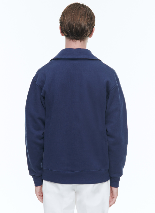 Men's organic cotton jersey sweatshirt Fursac - J2DONC-DJ03-D030