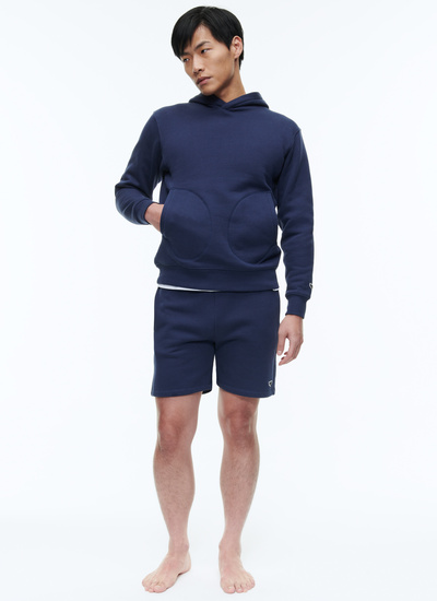 Men's navy blue sweatshirt Fursac - J2DOUX-DJ03-D030