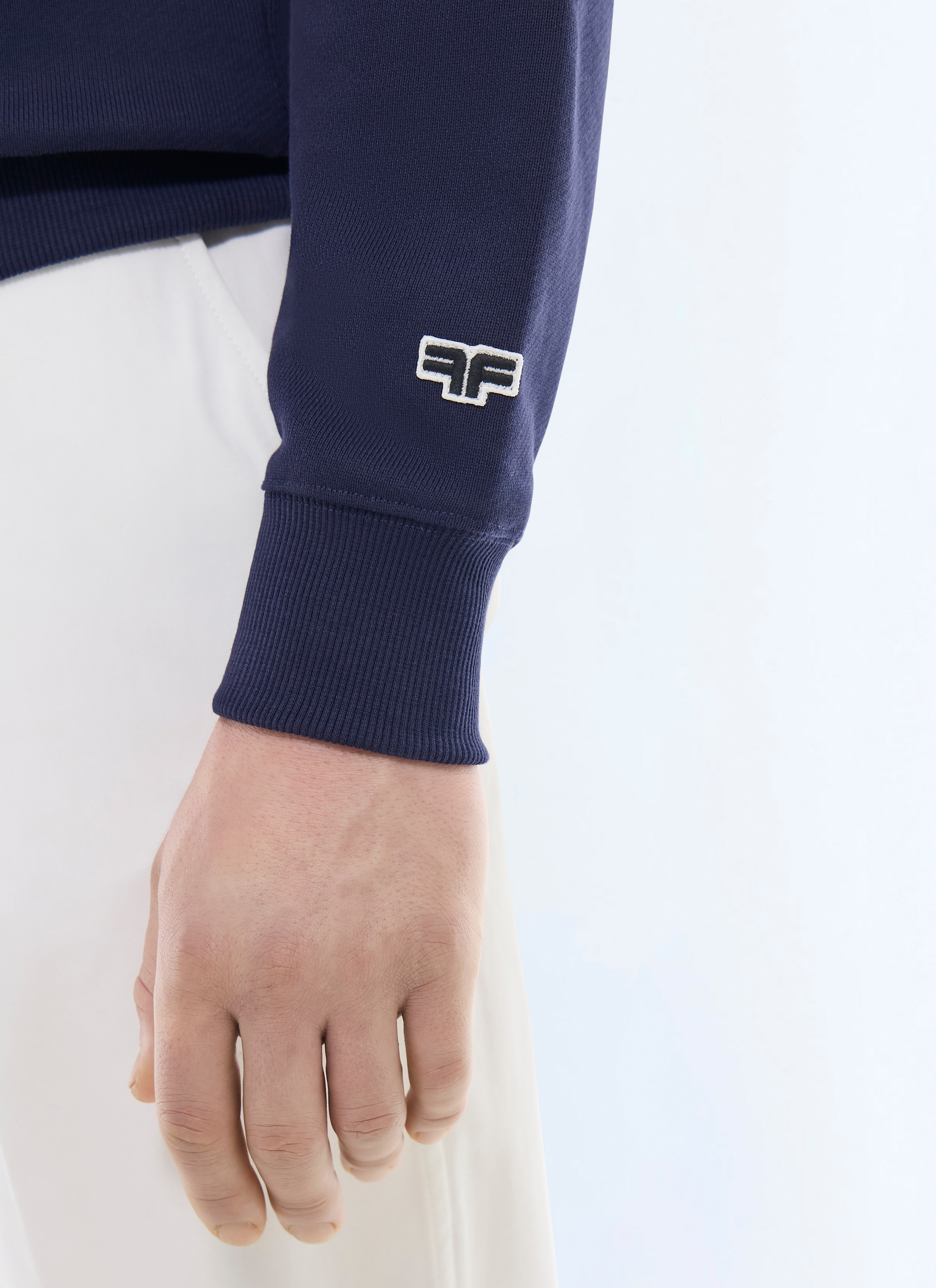 FR2 fishing フーディ ネイビー Navy blue sweatshirts sweatshirt J2FEAT-FJ01-D030 - Men's
