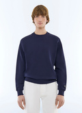 Cotton jersey sweatshirt - J2FEAT-FJ01-D030