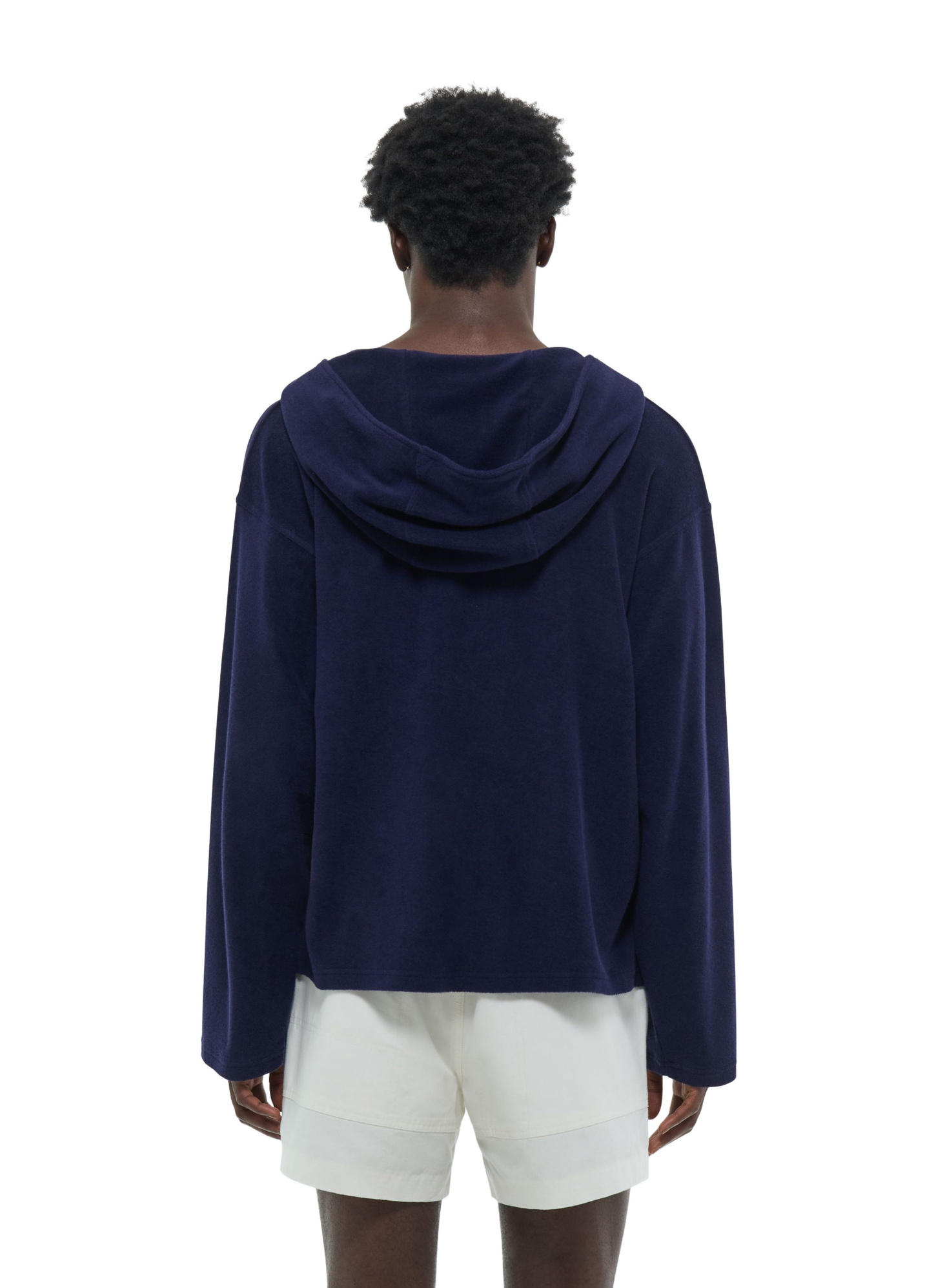 Men's terry style organic cotton sweatshirt Fursac - J2FAJA-FJ03-D030
