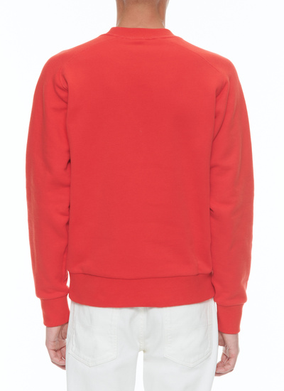 Men's red sweatshirt Fursac - J2CWET-CJ13-C003