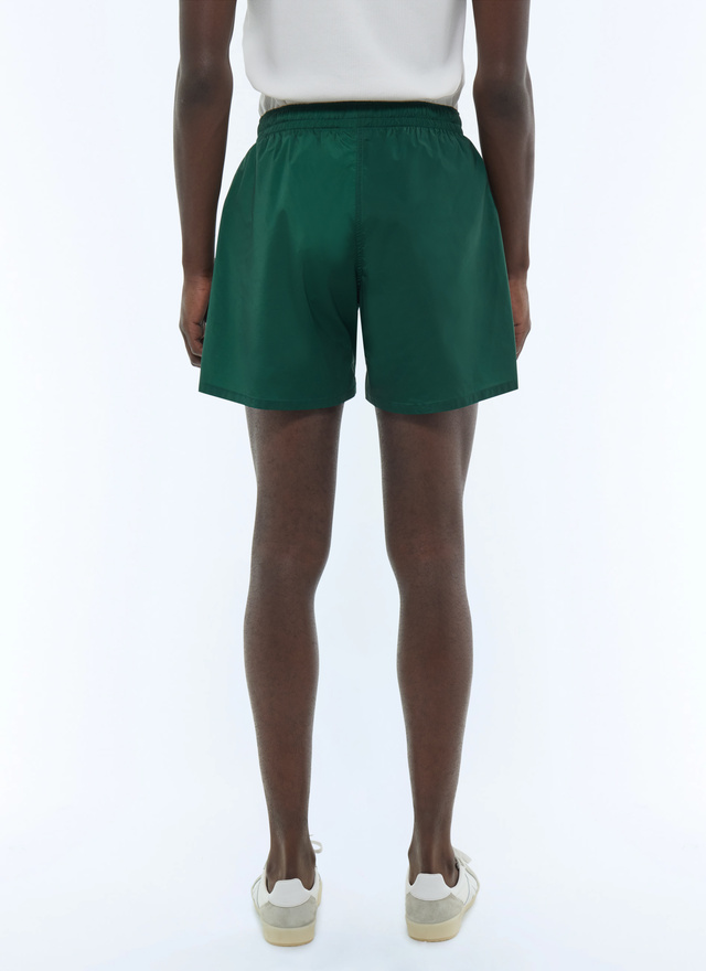 Men's emerald green swim Short Fursac - P3VAHI-VP10-H009