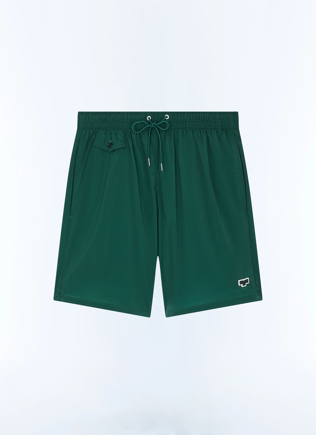 Men's technical fabric in certified polyester swim Short Fursac - P3VAHI-VP10-H009