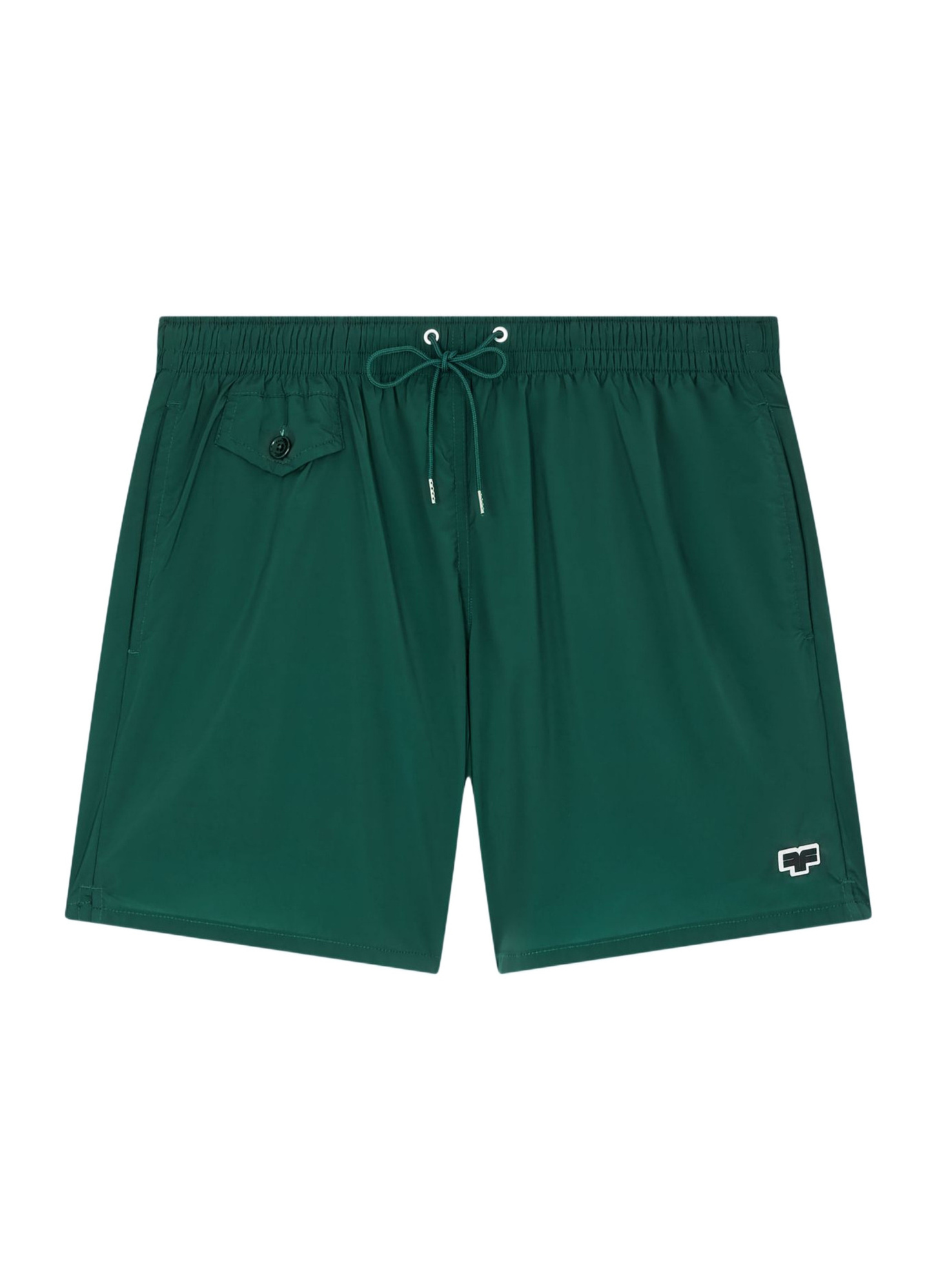 Men's emerald green swim short Fursac - P3VAHI-VP10-H009