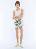 Technical fabric swim shorts - P3VAHI-FP16-L001