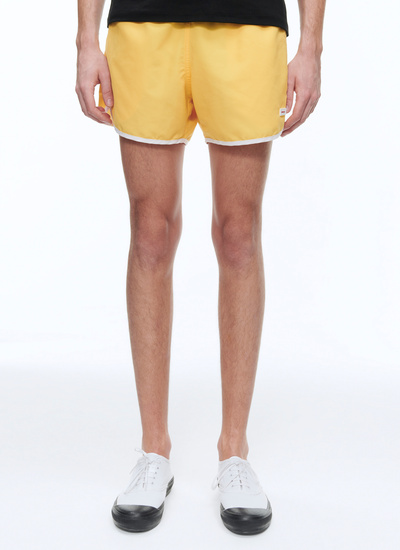 Men's swim Short yellow polyester Fursac - P3BABY-BP04-52