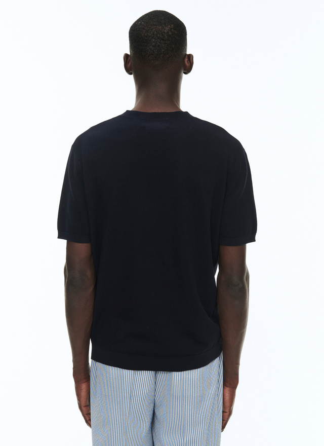 T-shirt homme coton et cachemire Fursac - 23EA2SATI-SA01/30