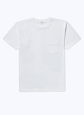 T-shirt blanc en jersey de coton - 22HJ2ATEE-VJ12/01