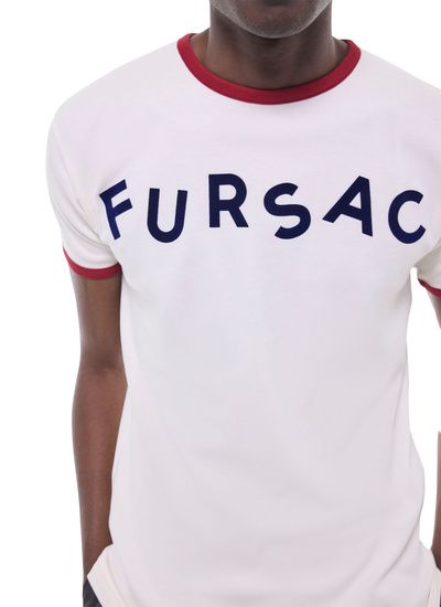 T-shirt blanc homme Fursac - J2DINK-GJ02-A001
