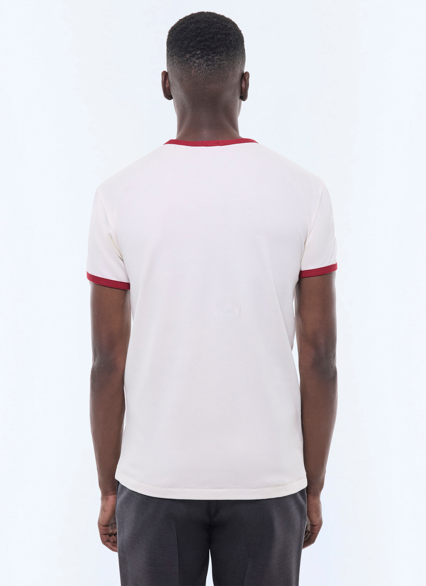 T-shirt homme coton biologique Fursac - J2DINK-GJ02-A001