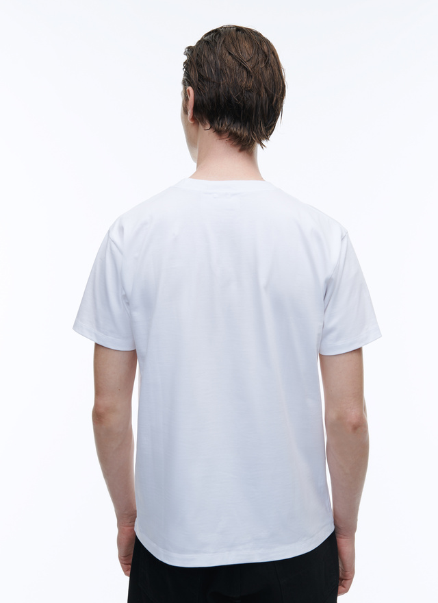 T-shirt homme coton Fursac - 22HJ2VETA-AJ13/01