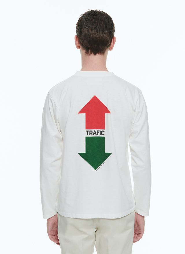 T-shirt homme jersey de coton Fursac - J2ARIC-BJ25-01