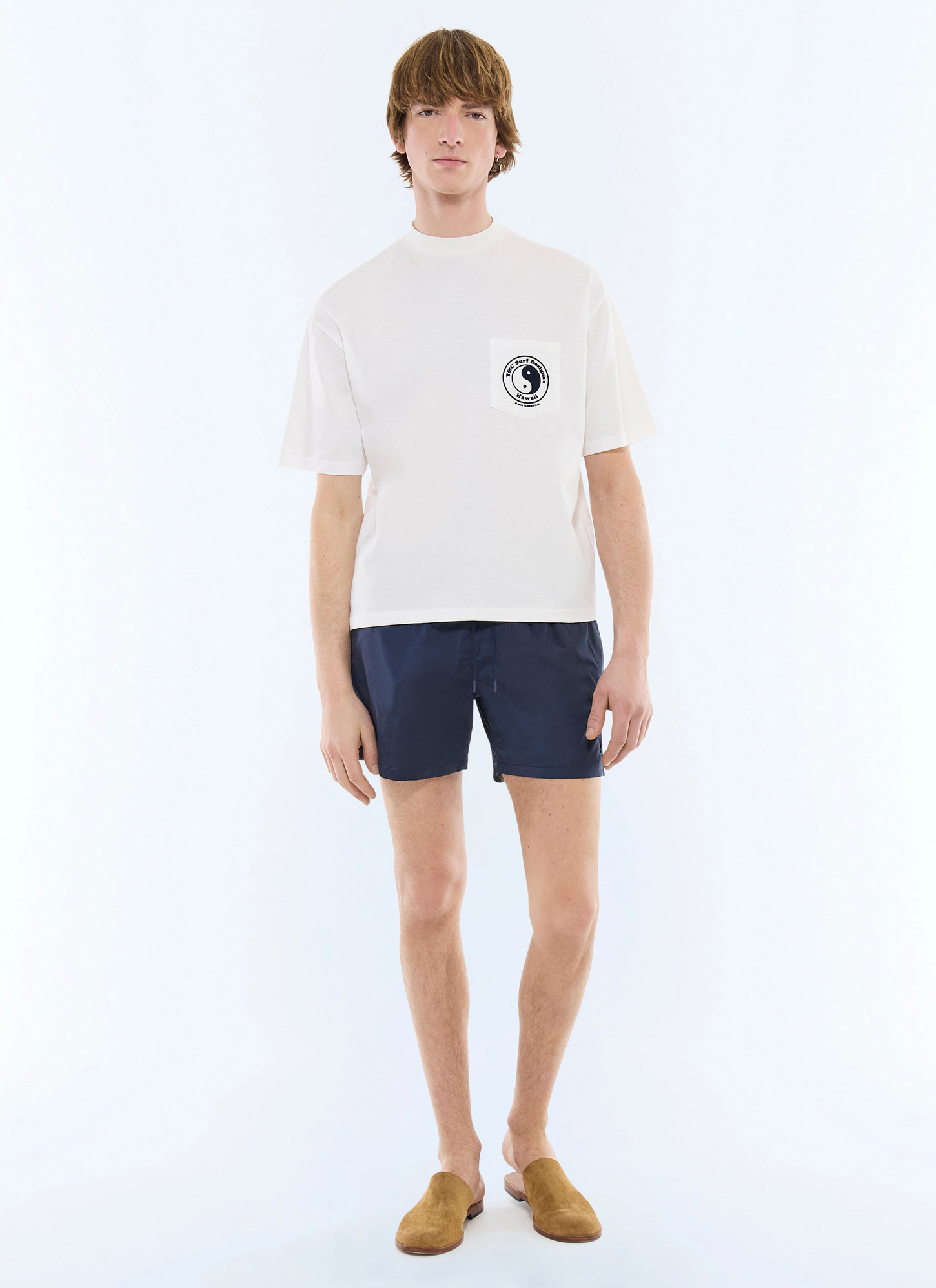 T-shirt blanc homme Fursac - J2FAWA-FJ16-A001