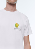 T-shirt en coton à imprimé poire - 22HJ2VETA-AJ08/01