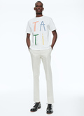 T-shirt imprimé en jersey de coton - J2VETA-BJ23-01