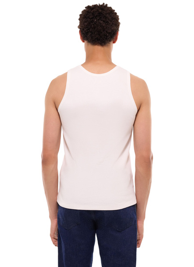 T-shirt blanc homme jersey de coton biologique Fursac - J2DEDE-FJ20-A002