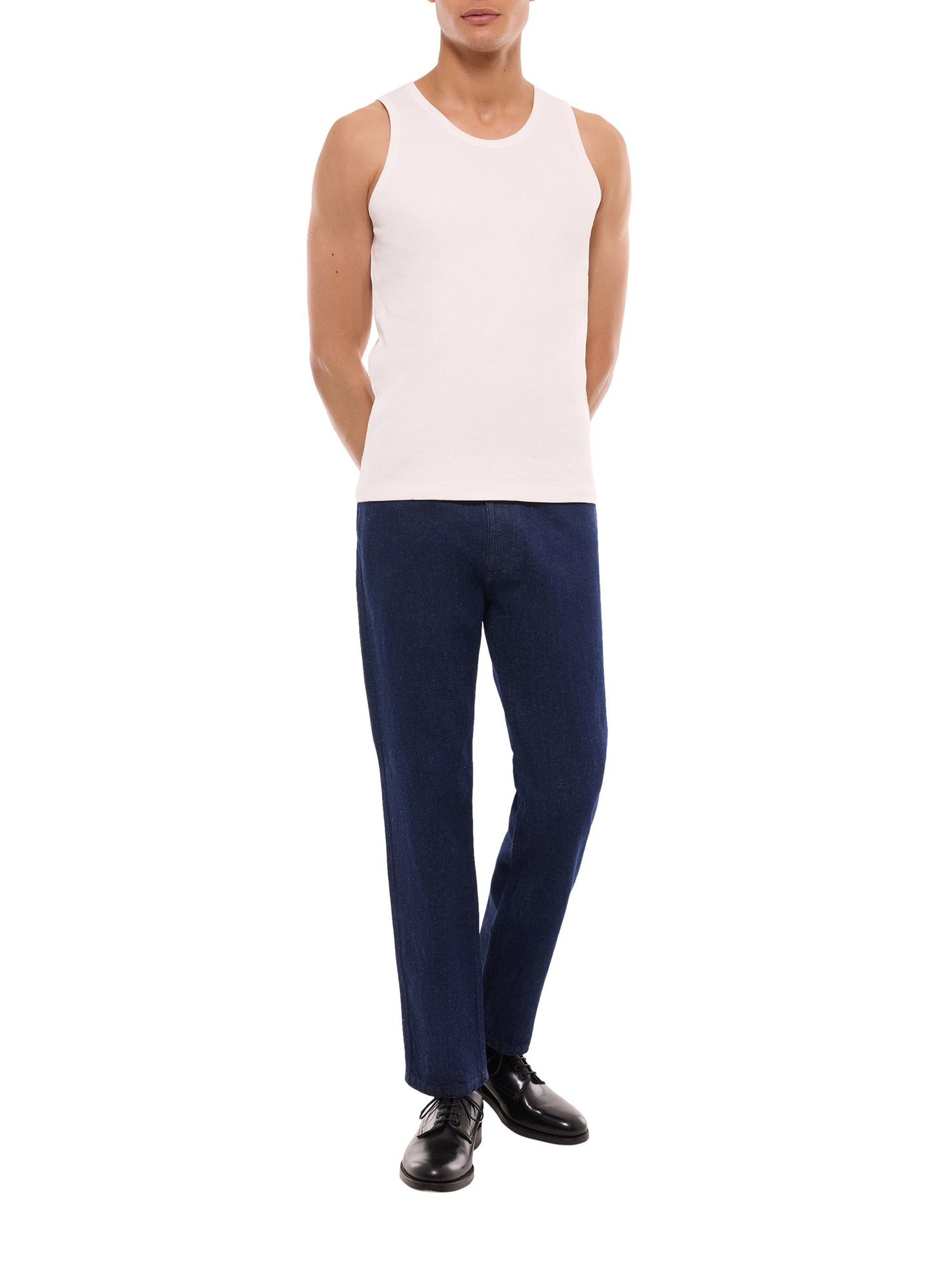 T-shirt blanc homme jersey de coton biologique Fursac - J2DEDE-FJ20-A002