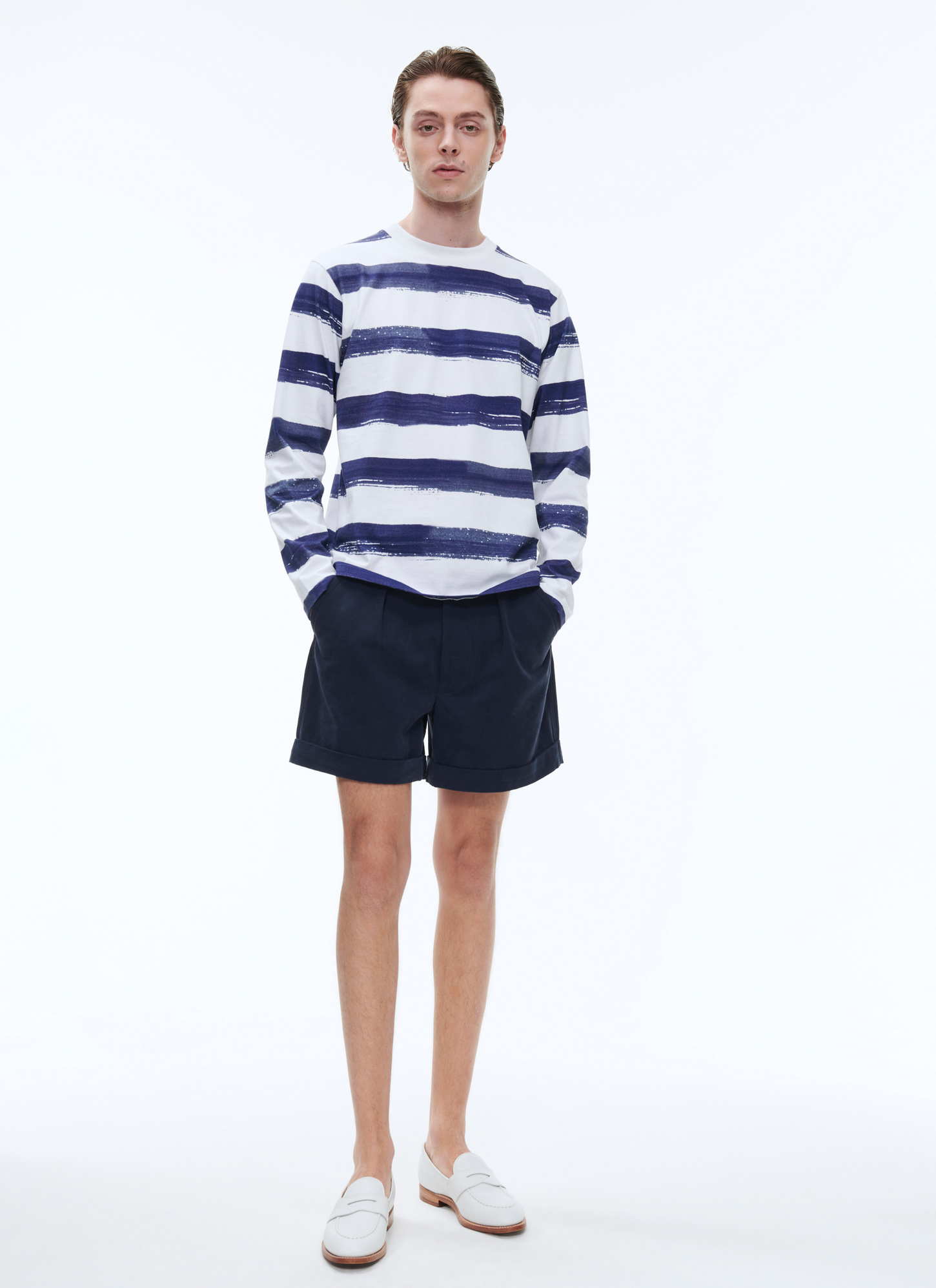 T-shirt blanc homme Fursac - J2ARIC-BJ09-30