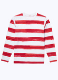 T-shirt en jersey de coton à rayures - J2ARIC-BJ09-79
