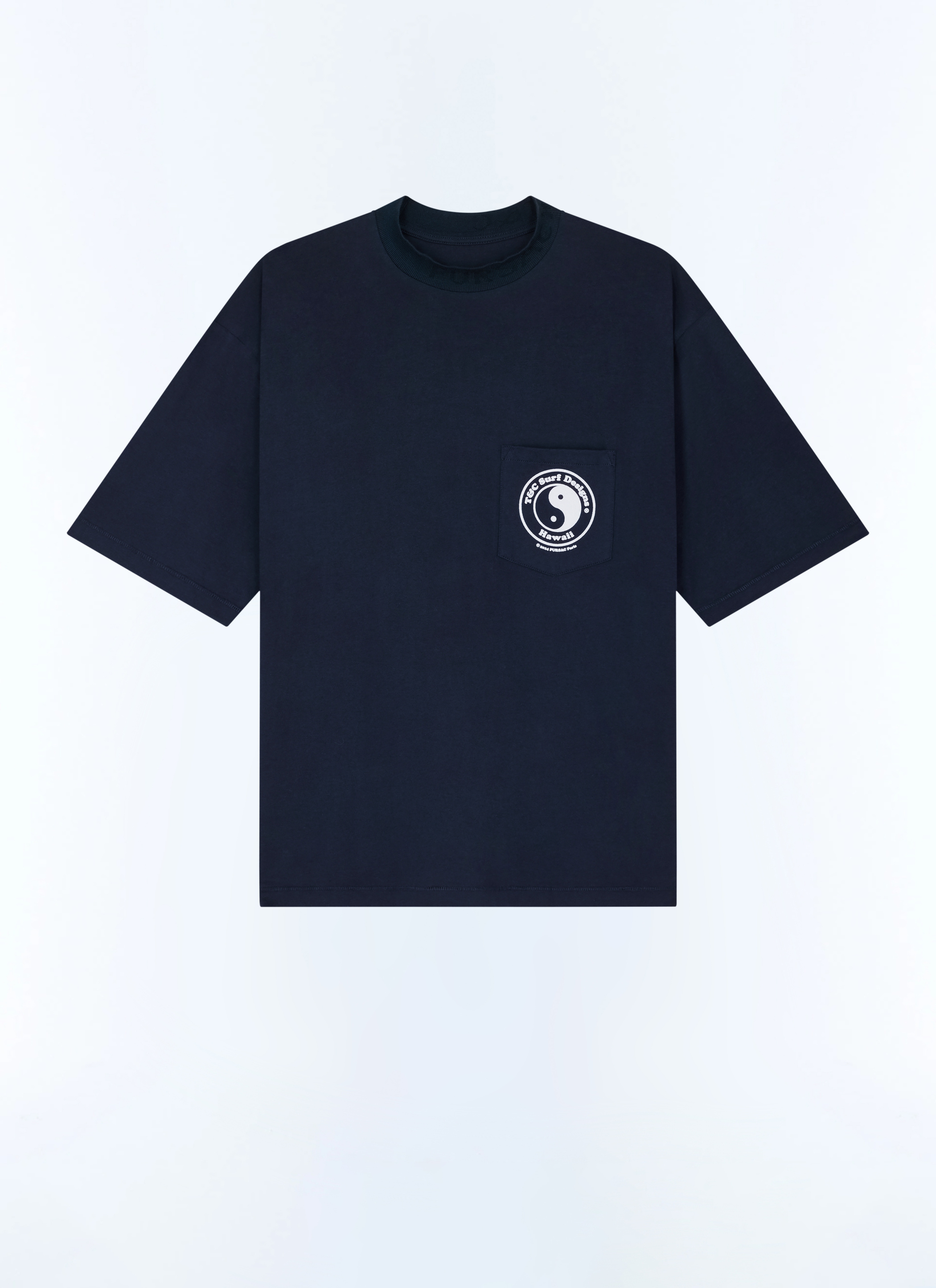 FURSAC - T-shirt coton Fursac x T&C surf design - Homme - Taille XL - Bleu