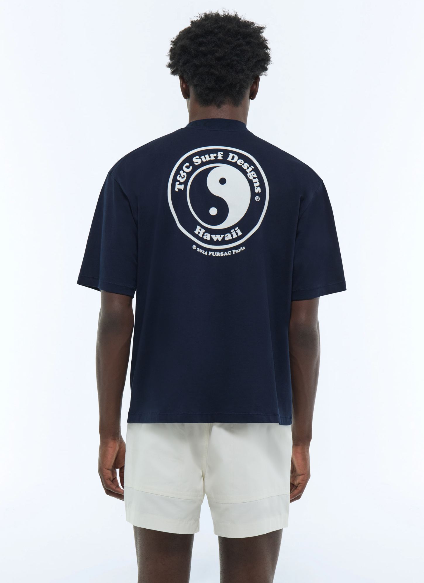 T-shirt homme jersey de coton biologique Fursac - J2FAWA-FJ16-D030