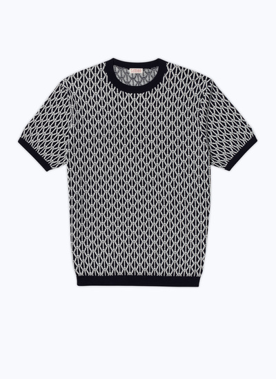 T-shirt homme maille de coton mercerisé Fursac - A2DATU-DA24-D030