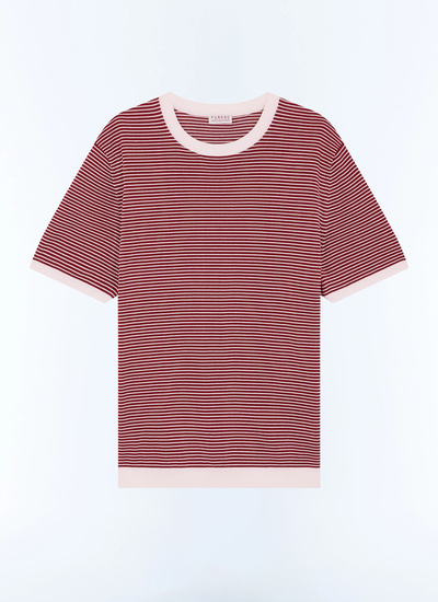 T-shirt rouge homme tissu principal: 100% coton Fursac - A2SATU-SA02-C014