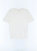 T-shirt point de riz en coton mercerisé - A2SATI-JA21-A002