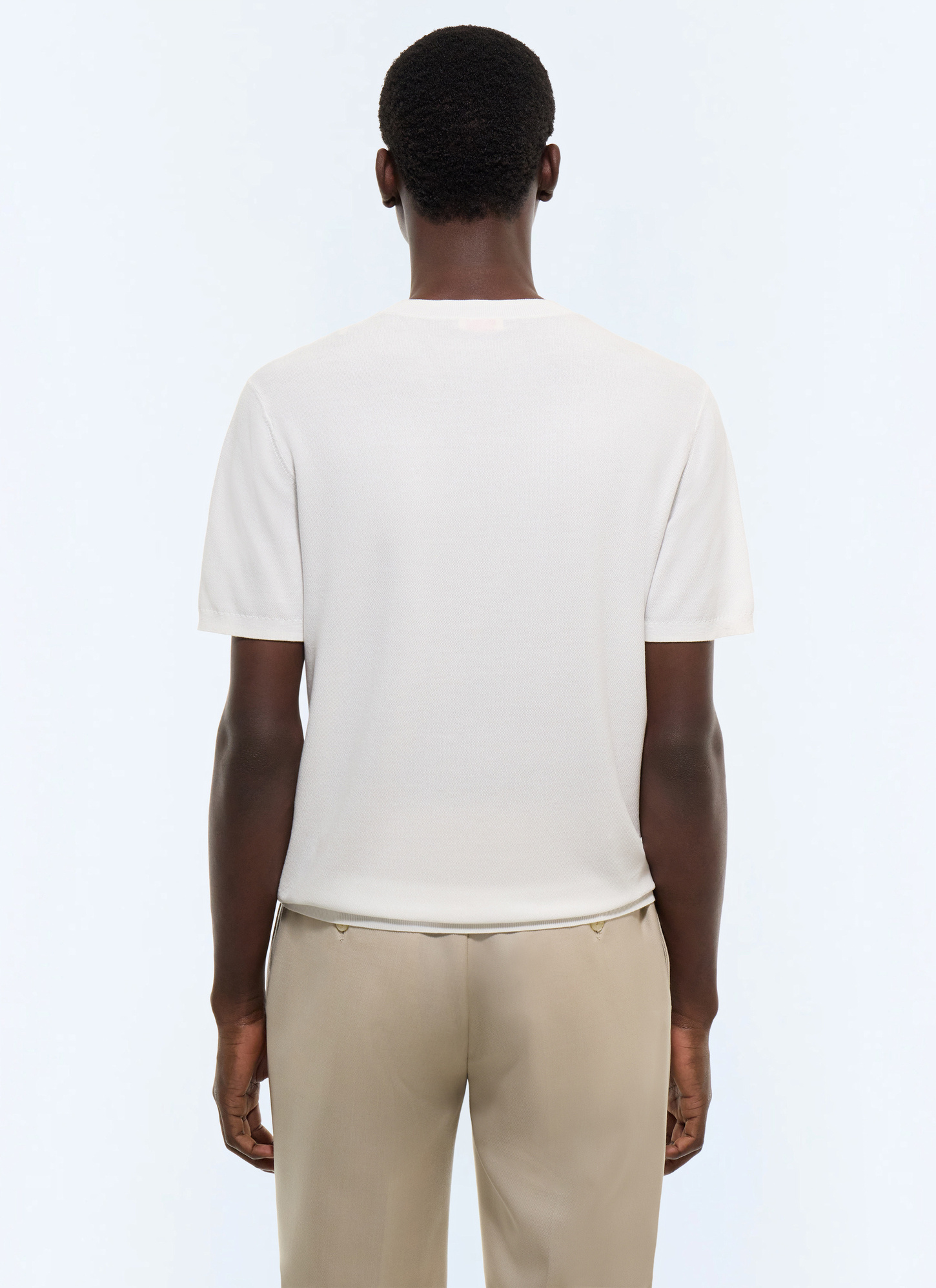 T-shirt homme coton mercerisé Fursac - A2SATI-JA21-A002