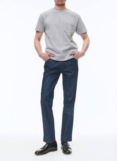 T-shirt gris homme Fursac - J2ATEE-AJ11-29