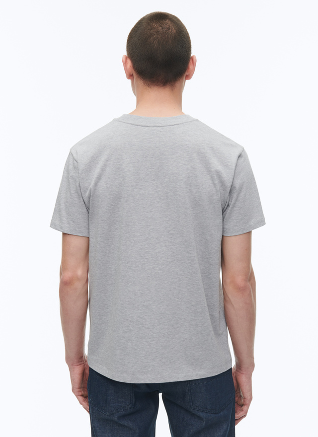 T-shirt homme coton Fursac - J2ATEE-AJ11-29