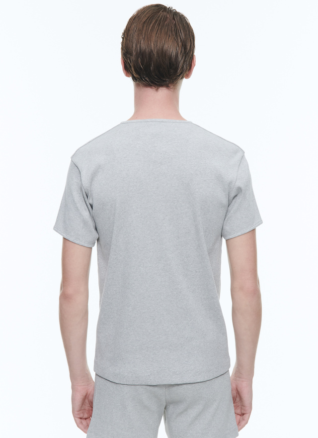 T-shirt homme jersey de coton Fursac - J2DING-DJ01-B017