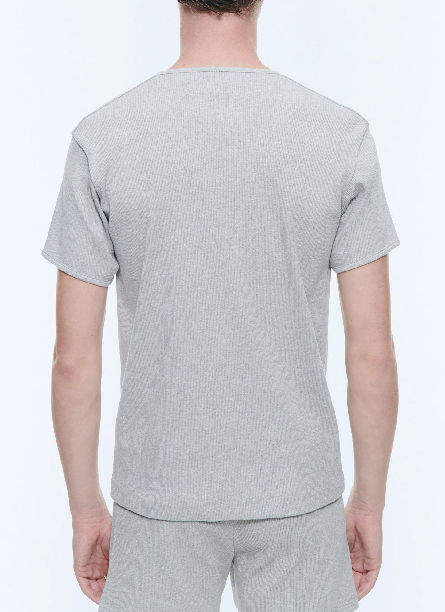 T-shirt gris homme Fursac - J2DING-DJ01-B017