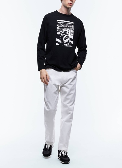 T-shirt noir homme Fursac - J2CIRA-EJ14-B020