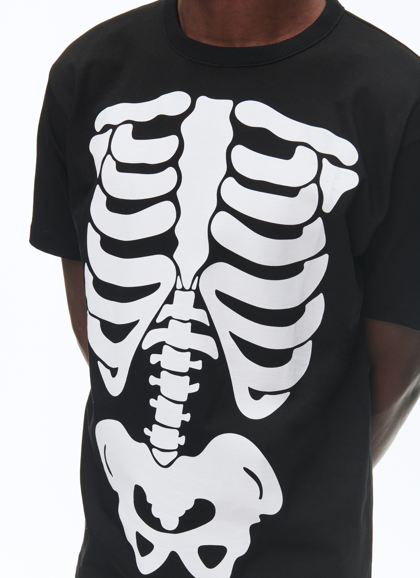 T-shirt noir homme Fursac - J2CETA-CJ07-B020