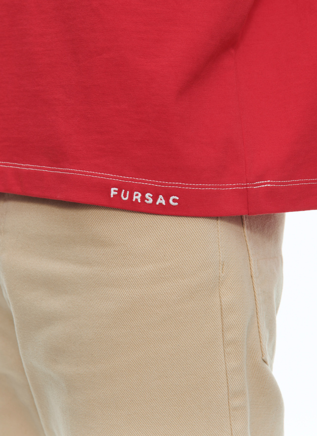 T-shirt homme jersey de coton bio Fursac - J2ATEE-BJ13-79