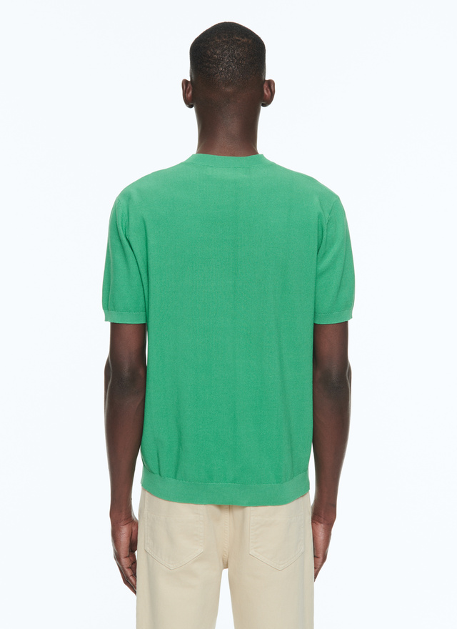 T-shirt homme coton mercerisé Fursac - 23EA2SATI-SA01/89