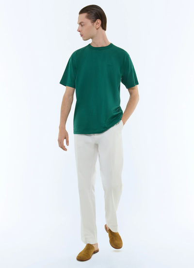 T-shirt vert émeraude homme Fursac - J2CETA-EJ17-H009