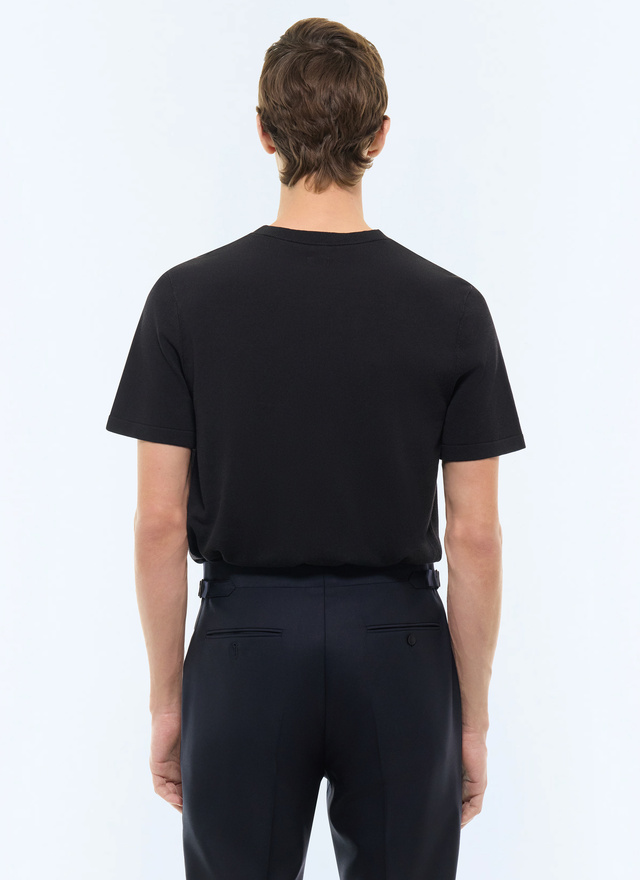 Men's organic cotton and viscose t-shirt Fursac - A2JSOI-JA24-B020