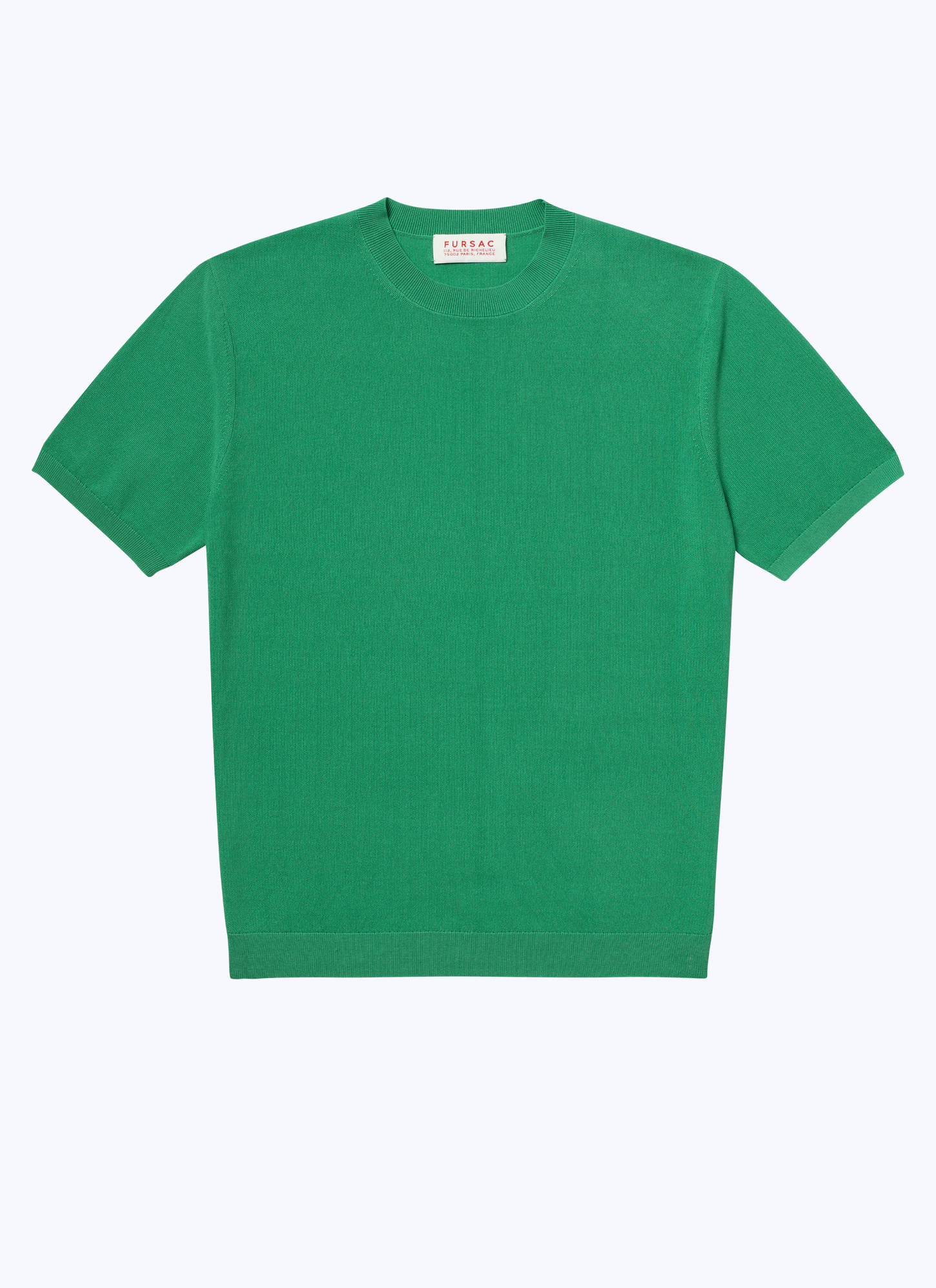 Men's green t-shirt Fursac - A2SATI-SA01-89