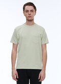 Organic cotton jersey embroided t-shirt - J2ATEE-BJ13-45