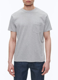 Grey cotton jersey t-shirt - J2ATEE-AJ11-29