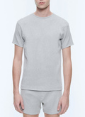 Ribbed cotton jersey Ringer t-shirt - J2DING-DJ01-B017