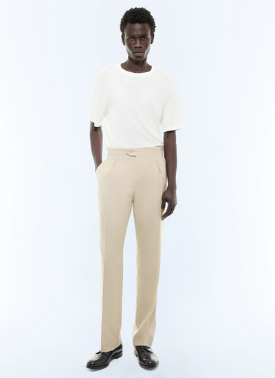 Men's white t-shirt Fursac - A2JSOI-JA24-A001