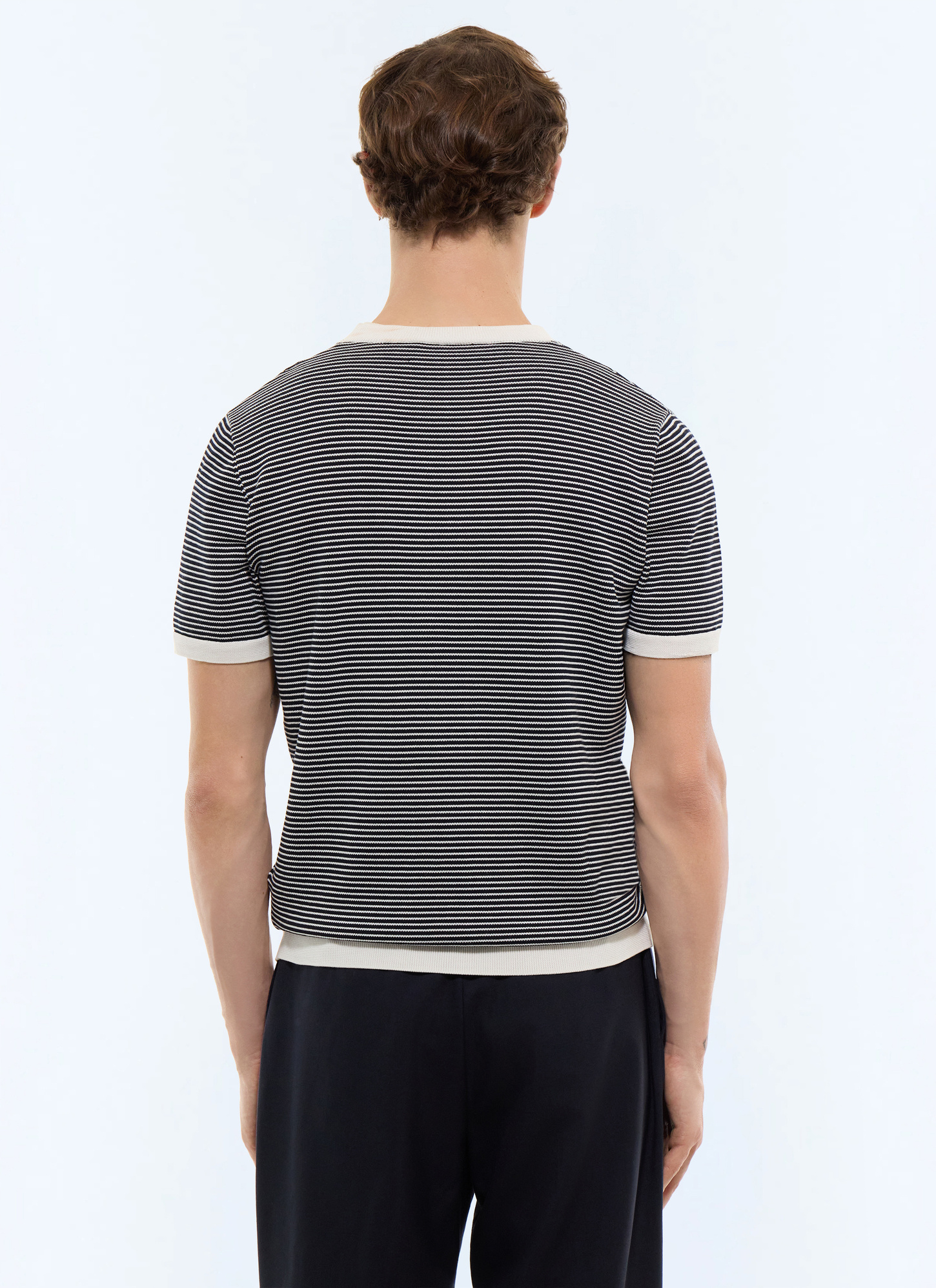 Men's mercerized cotton t-shirt Fursac - A2SATU-JA22-D030
