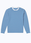 Organic cotton t-shirt with stripes - J2DOUG-DJ07-D014