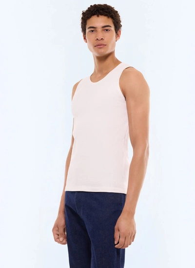 Men's t-shirt white organic cotton jersey Fursac - J2DEDE-FJ20-A002